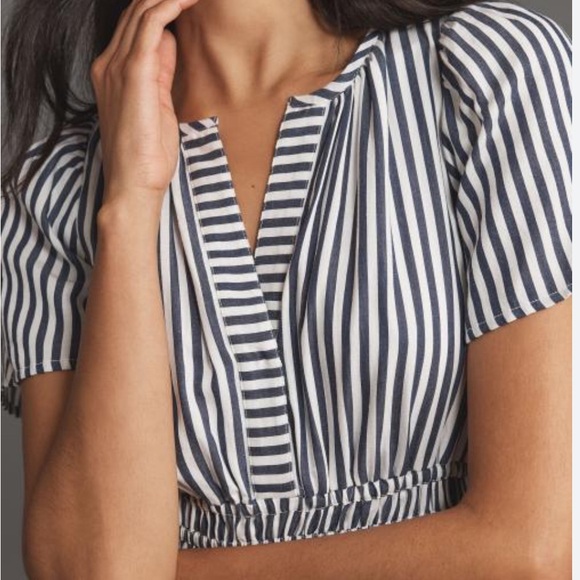 By Anthropologie Somerset mini in Slate pattern sz Small - Picture 2 of 4